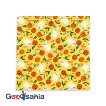 将图片加载到图库查看器,Beeswax Wrap Moomin Beeswax Wrap Moomin & Orange M Size Orange Approx. 25 x 25 cm