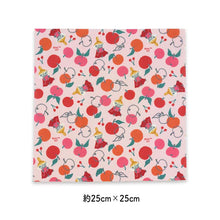Load image into Gallery viewer, Beeswax Wrap Moomin Beeswax Wrap Little My & Apple M Size Pink Approx. 25 x 25 cm