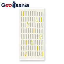 Load image into Gallery viewer, Dishcloth Moomin Double Gauze Kitchen Cloth Moomin & Block White Approx. 34 x 70cm