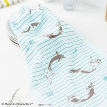 Load image into Gallery viewer, Dishcloth Moomin Double Gauze Kitchen Cloth Little My & Dot Pink Approx. 34 x 70cm