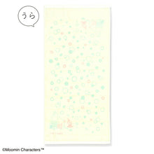 Load image into Gallery viewer, Dishcloth Moomin Double Gauze Kitchen Cloth Soap Bubble Off White Approx. 34 x 70cm