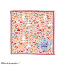 将图片加载到图库查看器,Handkerchief Moomin Mini Handkerchief Flower Bouquet Pink Approx. 15 x 15 cm