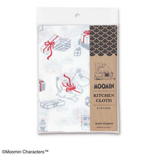 Load image into Gallery viewer, Dishcloth Moomin Kitchen Cloth Gift White Approx. 33 x 70cm