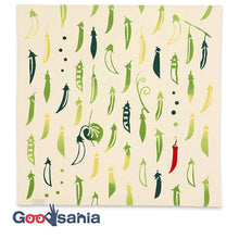 Load image into Gallery viewer, Handkerchief kenema dyed handkerchief pea ivory approx. 44 x 44 cm