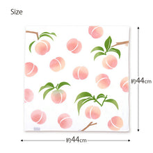 将图片加载到图库查看器,Handkerchief kenema dyed handkerchief peach approx. 44 x 44 cm
