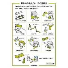 Load image into Gallery viewer, Tenugui Izumi Kobai Komon Tenugui 2 Approx. 33 x 90cm Set of 5