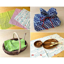 Load image into Gallery viewer, Tenugui Izumi Kobai Komon Tenugui 10 Approx. 33 x 90cm Set of 5