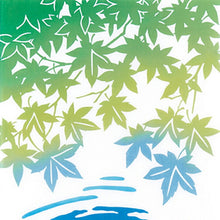 将图片加载到图库查看器,Tenugui Chudyed Tenugui Kenema Refreshing Goldfish Blue Approx. 35 x 90cm