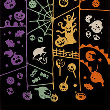 Load image into Gallery viewer, Tenugui kenema dyed tenugui Amida Halloween approx. 35cm x 90cm