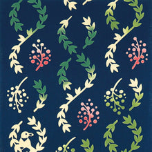 Load image into Gallery viewer, Tenugui kenema dyed tenugui Nanten knitting pattern approx. 35cm x 90cm