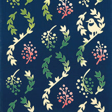 Load image into Gallery viewer, Tenugui kenema dyed tenugui Nanten knitting pattern approx. 35cm x 90cm