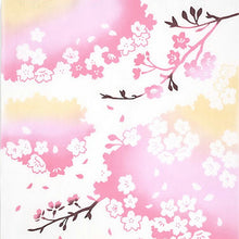 将图片加载到图库查看器,Tenugui kenema dyed tenugui water surface cherry blossoms approx. 35cm x 90cm