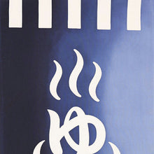 Laden Sie das Bild in den Galerie-Viewer, Kenema Tenugui Tenugui Hot Spring Noren Men's Bath Navy Approx. 35 x 90cm