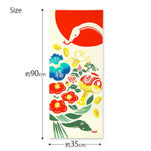 将图片加载到图库查看器,Tenugui kenema dyed tenugui Senryomanryomi decoration approx. 35 x 90cm