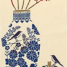 Laden Sie das Bild in den Galerie-Viewer, Miyamoto Tenugui JIKANSTYLE Chusen-dyed Tenugui, "Harvest Motif," approx. 35 x 90 cm, Made in Japan, 50324 (Tenugui, Japanese goods, Japanese pattern, traditional craft, dyeing, Chusen dyeing, cotton, 100% cotton, cloth, towel, handkerchief, dishcloth)