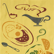 Load image into Gallery viewer, Miyamoto Tenugui JIKANSTYLE Chusen Tenugui Variety Curry Approx. 35 x 90 cm Made in Japan 50330 (Tenugui, Japanese goods, Japanese pattern, traditional craft, dyeing, Chusen dyeing, cotton, 100% cotton, cloth, towel, handkerchief, dishcloth)