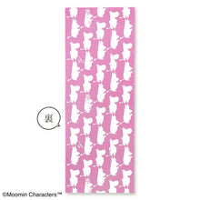 Load image into Gallery viewer, Tenugui Moomin Reversible tenugui Moomin & Snoke's uncle Approx. 33 x 90 cm