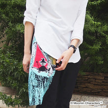 Muat gambar ke penampil Galeri, Tenugui Chudyed Tenugui Moomin Outdoors Tent Red Approx. 33 x 100cm