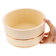 Muat gambar ke penampil Galeri, Ikegawa Wood Bath Pail, Cypress, Hot Water Pail, Large, Made in Japan, Approximately 24x11.5cm (Bath Pail, Small Round, Hot Water Pail, Yuoke, Hinoki Cypress, Wooden, Wood Grain, Natural Wash Basin, Bath Bath)