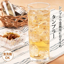 Muat gambar ke penampil Galeri, Toyo Sasaki Glass Glass Tumbler Zombie 260ml Made in Japan Dishwasher Safe 01910 (Cup Glass Long Glass Zombie Glass Long Tumbler Transparent Clear Simple)