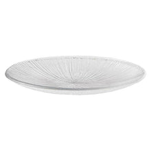 Load image into Gallery viewer, Toyo Sasaki Glass Nagisa Large Plate Set of 3, Approx. φ25 x H3cm, Made in Japan 46210 (Plate, Round Plate, Large Plate, Serving Plate, Glass Plate, Glass Dishware, Dinner Plate, One-Plate Meal)