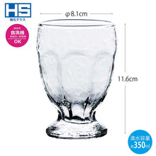 Load image into Gallery viewer, Toyo Sasaki Glass Raft Ice Coffee Glass 350ml Made in Japan Dishwasher Safe CB-03302-JAN-A (Coffee Glass Tumbler Glass Cup Cafe Glass Stem Glass Retro Coffee Shop Home Cafe)