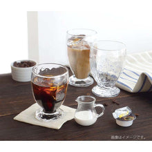 Load image into Gallery viewer, Toyo Sasaki Glass Raft Ice Coffee Glass 350ml Made in Japan Dishwasher Safe CB-03302-JAN-A (Coffee Glass Tumbler Glass Cup Cafe Glass Stem Glass Retro Coffee Shop Home Cafe)