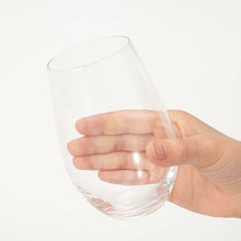 Load image into Gallery viewer, Toyo Sasaki Glass Fino Tumbler 480ml, Made in Japan, Dishwasher Safe, B-21123CS (Glass Cup, Tumbler, Drink Glass, Water Glass, Juice Glass, Iced Coffee Glass)