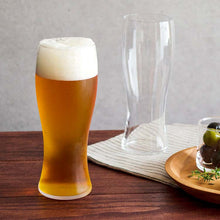 Load image into Gallery viewer, Toyo Sasaki Glass Beer Glass, Thin Ice Design, 395ml, Made in Japan, Dishwasher Safe, B-21141CS (Beer Glass, Pilsner Glass, Beer Tumbler, Tumbler Glass, Glass Cup)