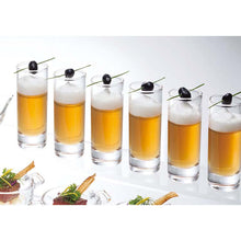 Load image into Gallery viewer, Toyo Sasaki Glassware Hanakazari Shot Glass 80ml Made in Japan Dishwasher Safe B-20104 (Mini Glass Glass Cup Amuse Cup Glassware Dessert Cup Dessert Glass)