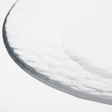 Load image into Gallery viewer, Toyo Sasaki Glassware Universe Plate 270 (approx. φ27 x H1.7cm, Made in Japan, 46067) (Glass plate, glass dish, plate, dinner plate, round plate, serving plate, tableware, glassware)