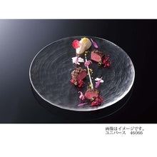Load image into Gallery viewer, Toyo Sasaki Glassware Universe Platinum Plate 270 (approx. φ27 x H1.7cm, Made in Japan, 46067-503) (Glass plate, glass dish, round plate, dinner plate, main plate, serving plate, tableware, glass tableware)
