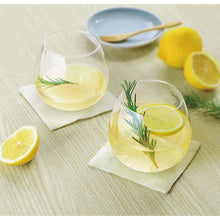 Load image into Gallery viewer, Toyo Sasaki Glass Tumbler, 495ml, Set of 3, Made in Japan, Dishwasher Safe, B-SW91 (Glass, Cup, Drink Glass, Cafe Glass Set)