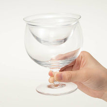 Muat gambar ke penampil Galeri, Toyo Sasaki Glass Cocktail Glass Stocker Oyster Cocktail Glass (Main body & inner cup) Made in Japan L50-66 (Glass, Glass, Glass cup, Drinkware, Bar glass, Oyster cocktail, Aperitif, Appetizer, Hors d'oeuvres, Cold dishes)
