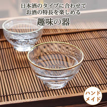 Load image into Gallery viewer, Toyo Sasaki Glass Sake Glass Hobby Cup 75ml Made in Japan 10311-504 (Sake Cup Guinomi Ochoko Sake Cup Cold Sake Glass Cold Sake Cup Sake Sake Utensil Japanese Tableware Glass Tableware Tableware Tableware Dinner Drinking Home Drinking)