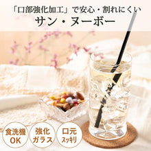 Load image into Gallery viewer, Toyo Sasaki Glass Glass Sun Nouveau Tumbler 300ml Made in Japan Dishwasher Safe 08410HS (Cup Glass Cup Tumbler Glass Drink Glass Glass Tableware Tableware Tableware Cup for Commercial and Home Use)