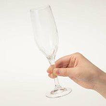 Load image into Gallery viewer, Toyo Sasaki Glass Champagne Glass, Flute Type, 165ml, Made in Japan, Dishwasher Safe, 30G54HS-E102 (Flute Glass, Champagne Glass, Stem Glass)