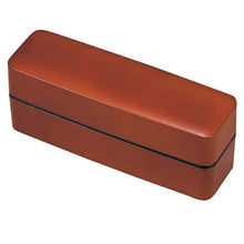 Load image into Gallery viewer, Lunch box for children, boys, men, slim Shunkei (upper tier) 310ml, (lower tier) 500ml (T-06455)