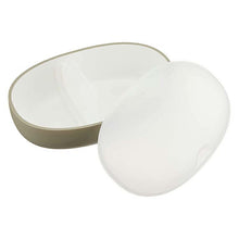 Load image into Gallery viewer, Bento box mayu Mayu lunch box M light khaki 480ml+200ml (bento lunch box, 1 tier, 1 tier, easy to wash, microwave safe, microwave safe, dishwasher safe, women)