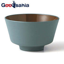 Load image into Gallery viewer, Bowl OWAN Corner Dry Lacquer Blue 11.6x6.8cm