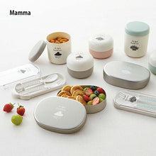 Load image into Gallery viewer, Lunch box Mamma Onigiri case gray 260ml