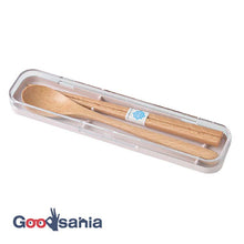 将图片加载到图库查看器,Cutlery Set tutu Wooden Chopsticks and Spoon Set Light Pink (Chopsticks and Spoon) Approx. 18cm T-36385 (Cutlery Spoon Set My Chopsticks Chopstick Box 18cm Lunch Box Women)