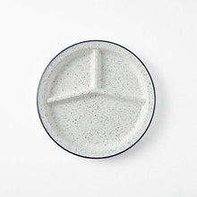 画像をギャラリービューアに読み込む, Dish RETRO MODA Lunch Plate Made in Japan Navy Approx. 25.9x2.5cm T-36421 (Dish Plate Round Rim Divider Microwave Safe Dishwasher OK Women)