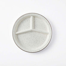 画像をギャラリービューアに読み込む, Dish RETRO MODA Lunch Plate Made in Japan Gray Approx. 25.9x2.5cm T-36422 (Dish Plate Round Rim Divider Microwave Safe Dishwasher OK Women Outdoor)