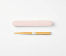 将图片加载到图库查看器,Chopstick box set CANDY POP Chopsticks/Chopstick box set Made in Japan Pink (Chopsticks) approx. 18cm T-36429 (Cutlery My Chopsticks Chopstick box 18cm Lunch box Women's Stylish Pastel)