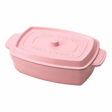 Load image into Gallery viewer, Lunch box 1 tier Cocopot Rectangle Baby Pink 600ml (T-76399)