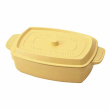 Load image into Gallery viewer, Lunch box 1 tier Cocopot Rectangle Light Lemon 600ml (T-76400)