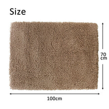 Load image into Gallery viewer, Bath mat Angel step bath mat chocolate approx. 70cm x 100cm