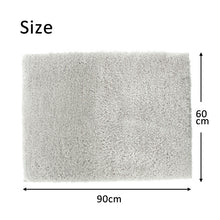 Load image into Gallery viewer, Bath mat cozy up bath mat light gray approx. 60cm x 90cm