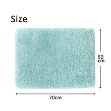 Load image into Gallery viewer, Bath mat cozy up bath mat blue approx. 50cm x 70cm